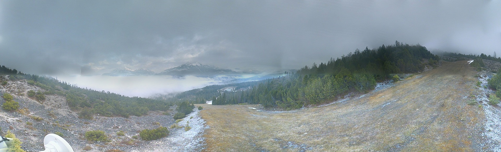 Archiv Foto Webcam Weißlähnabfahrt, Skigebiet Ehrwald