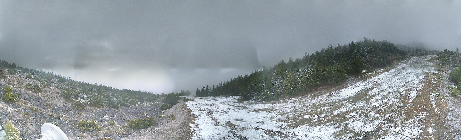 Archiv Foto Webcam Weißlähnabfahrt, Skigebiet Ehrwald