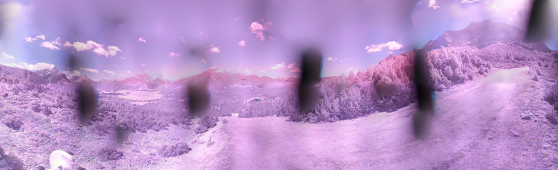 Archiv Foto Webcam Weißlähnabfahrt, Skigebiet Ehrwald