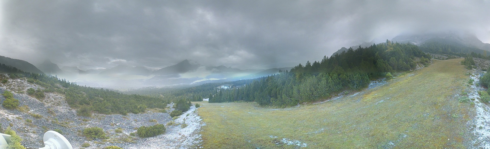 Archiv Foto Webcam Weißlähnabfahrt, Skigebiet Ehrwald