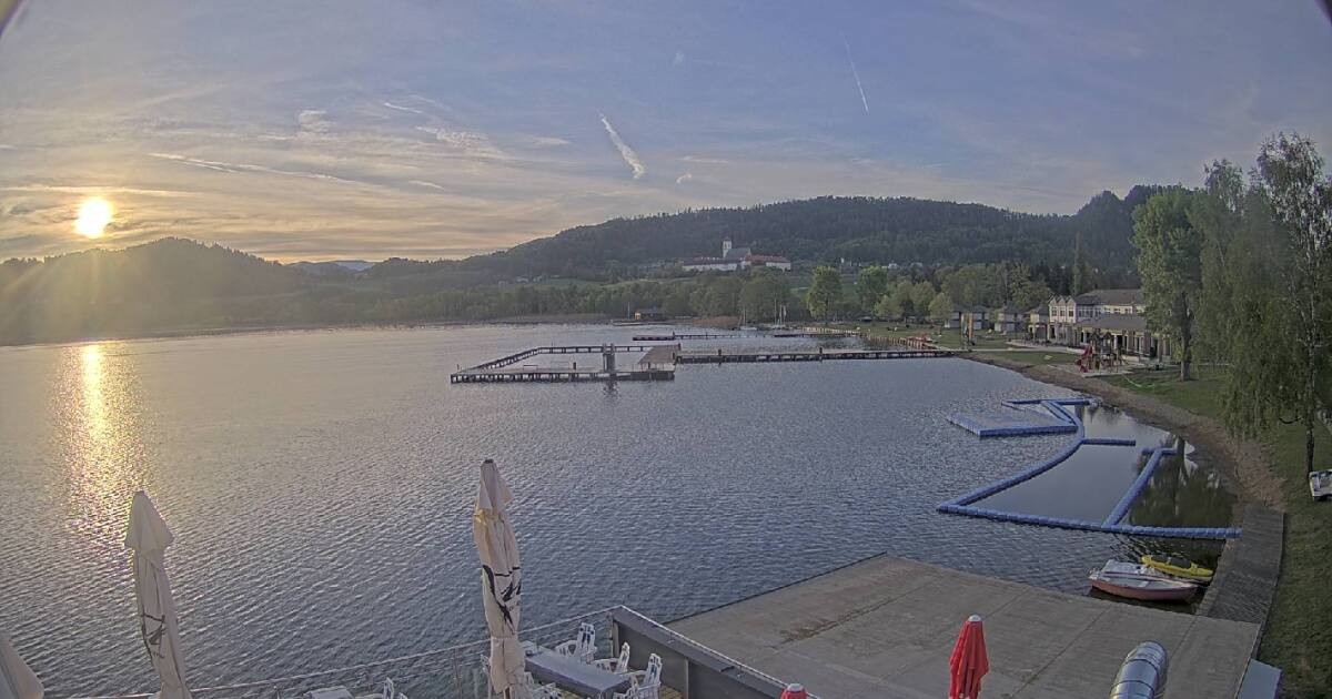 Archiv Foto Webcam Längsee in Kärnten