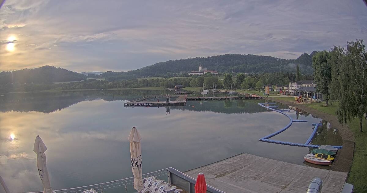 Archiv Foto Webcam Längsee in Kärnten