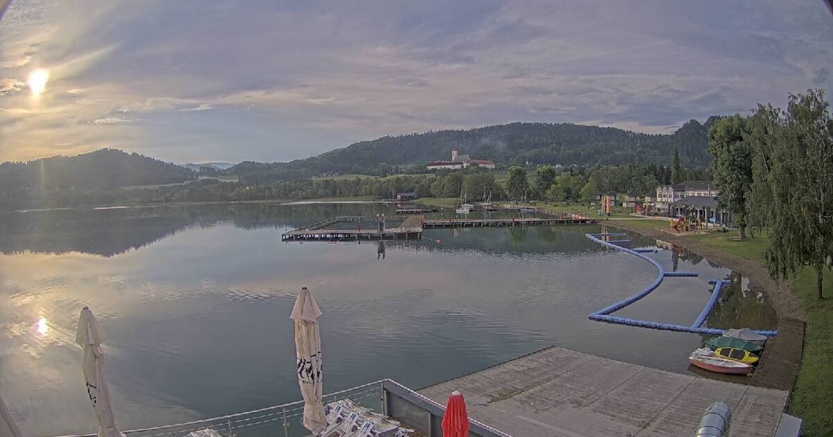 Archiv Foto Webcam Längsee in Kärnten