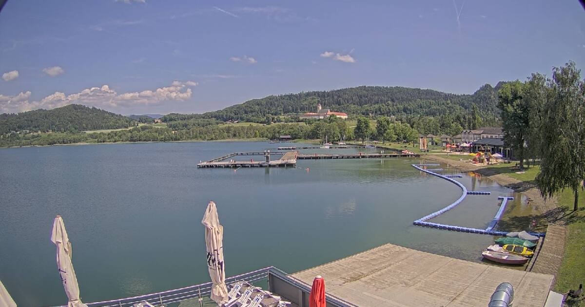 Archiv Foto Webcam Längsee in Kärnten