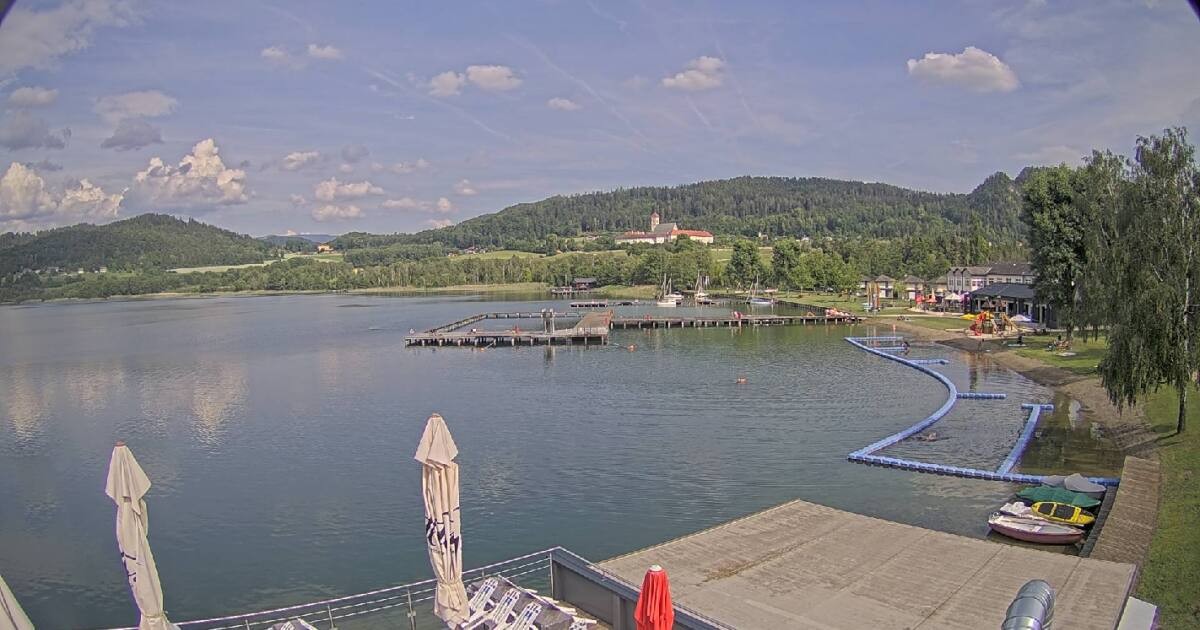 Archiv Foto Webcam Längsee in Kärnten