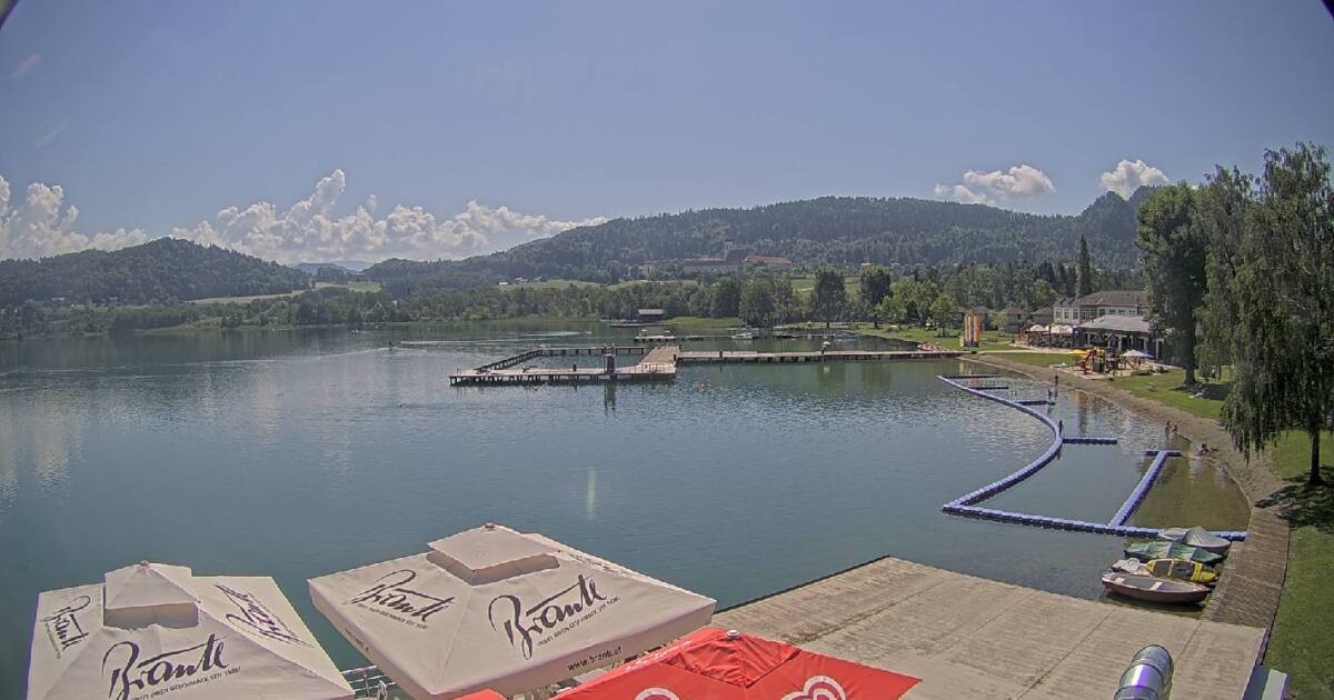 Archiv Foto Webcam Längsee in Kärnten