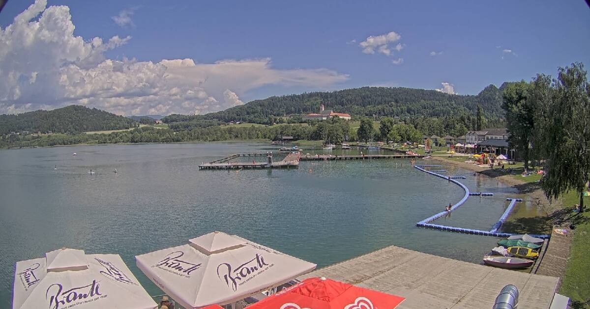 Archiv Foto Webcam Längsee in Kärnten