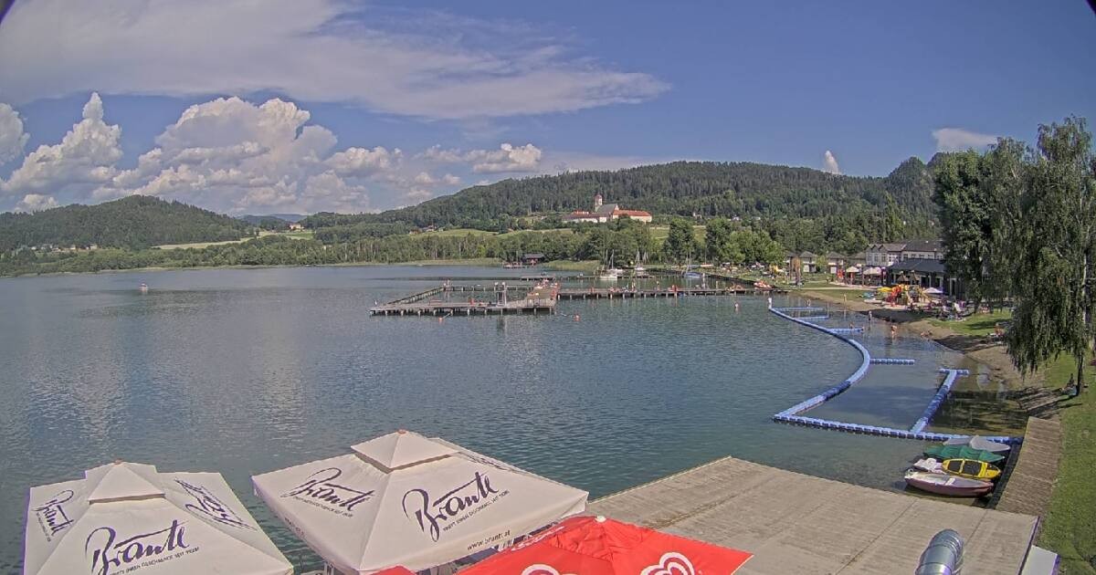 Archiv Foto Webcam Längsee in Kärnten