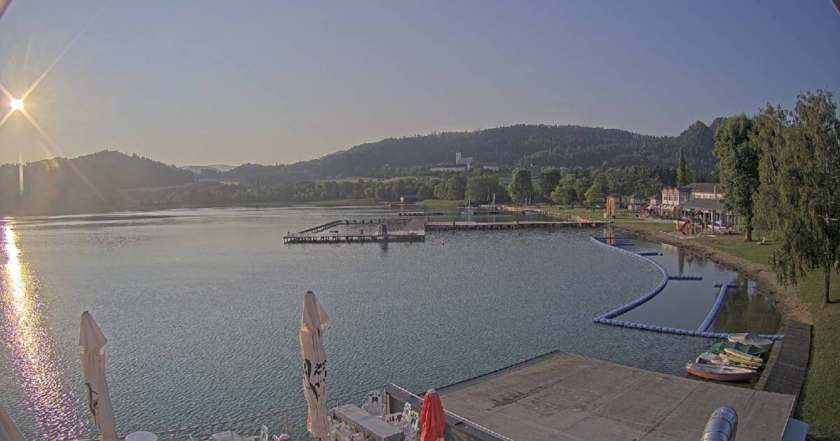 Archiv Foto Webcam Längsee in Kärnten