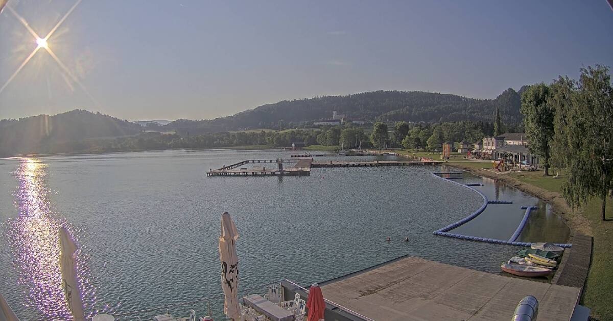 Archiv Foto Webcam Längsee in Kärnten