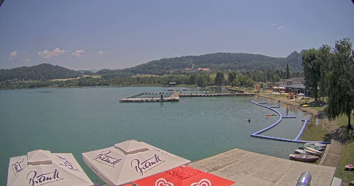 Archiv Foto Webcam Längsee in Kärnten