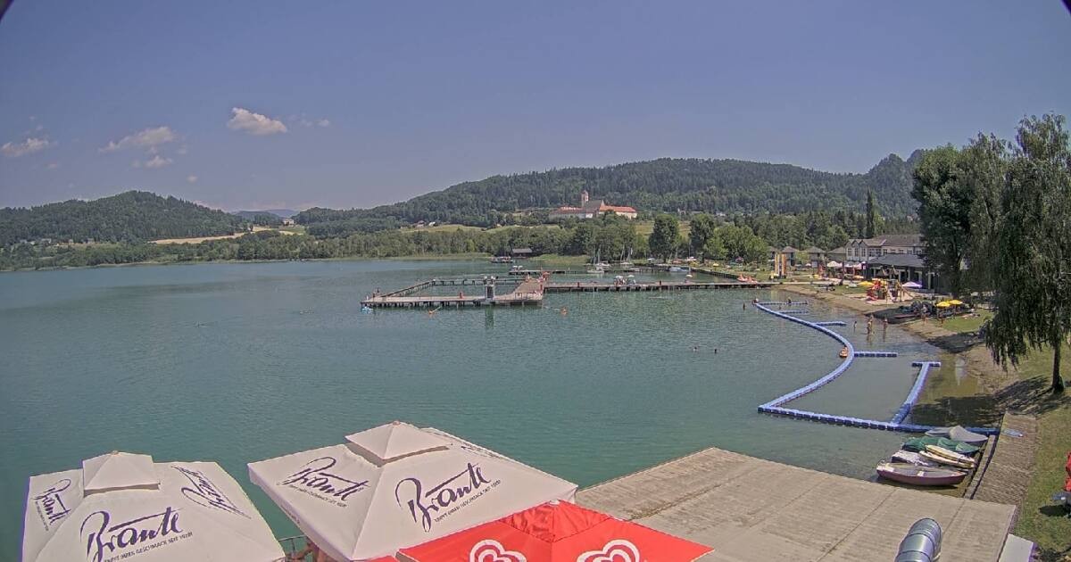 Archiv Foto Webcam Längsee in Kärnten