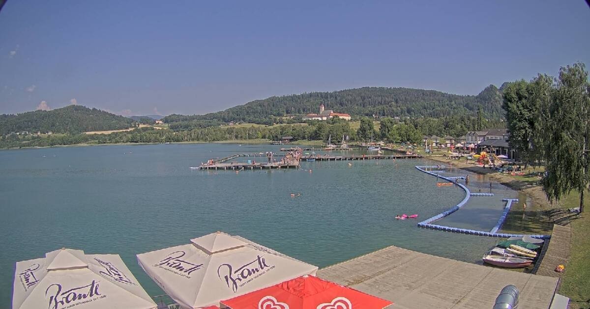 Archiv Foto Webcam Längsee in Kärnten