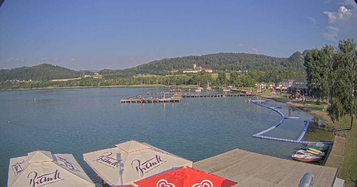 Archiv Foto Webcam Längsee in Kärnten