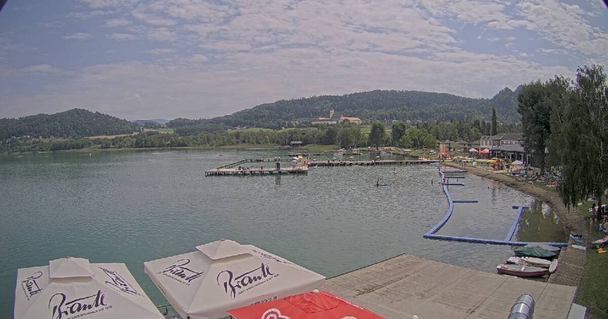 Archiv Foto Webcam Längsee in Kärnten