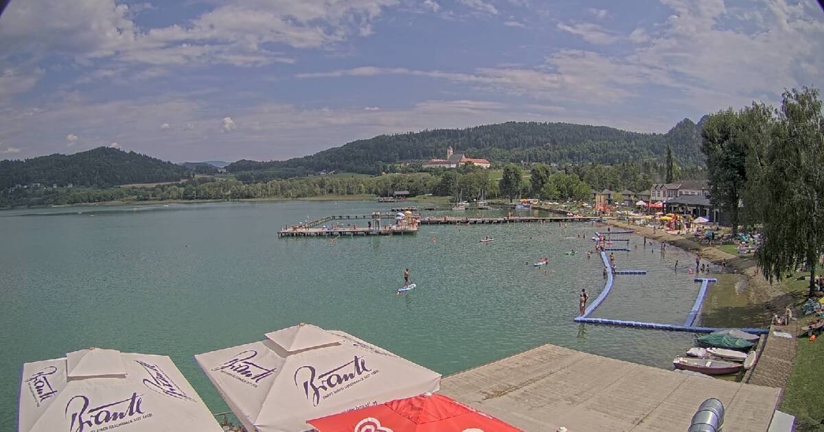 Archiv Foto Webcam Längsee in Kärnten