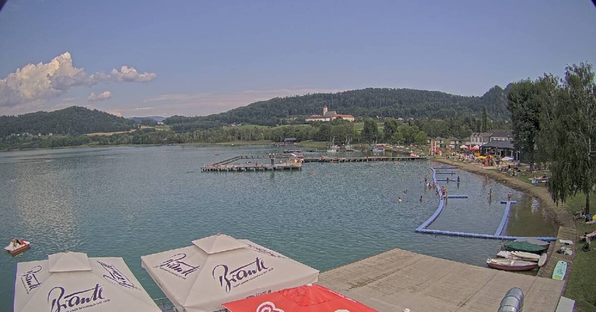 Archiv Foto Webcam Längsee in Kärnten