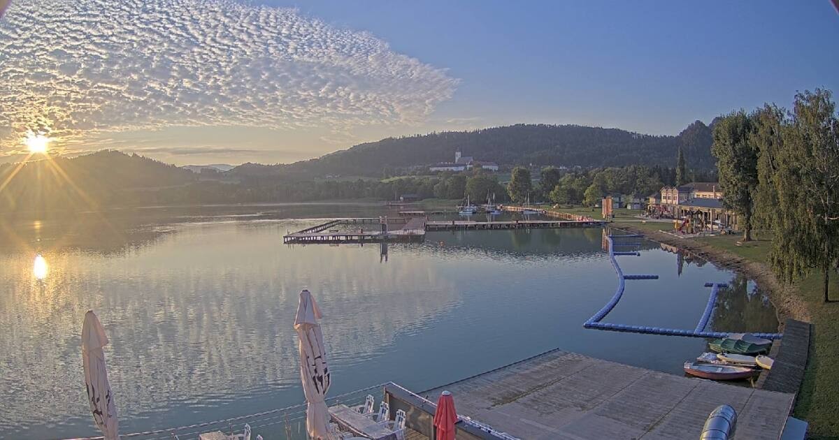 Archiv Foto Webcam Längsee in Kärnten