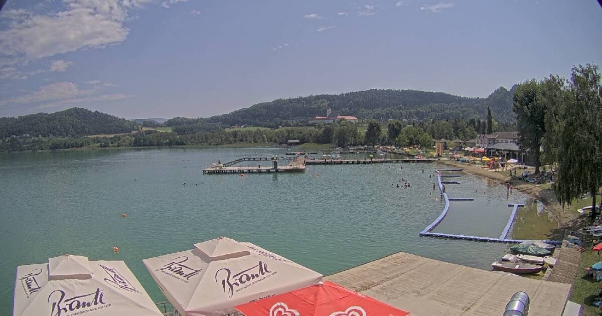 Archiv Foto Webcam Längsee in Kärnten