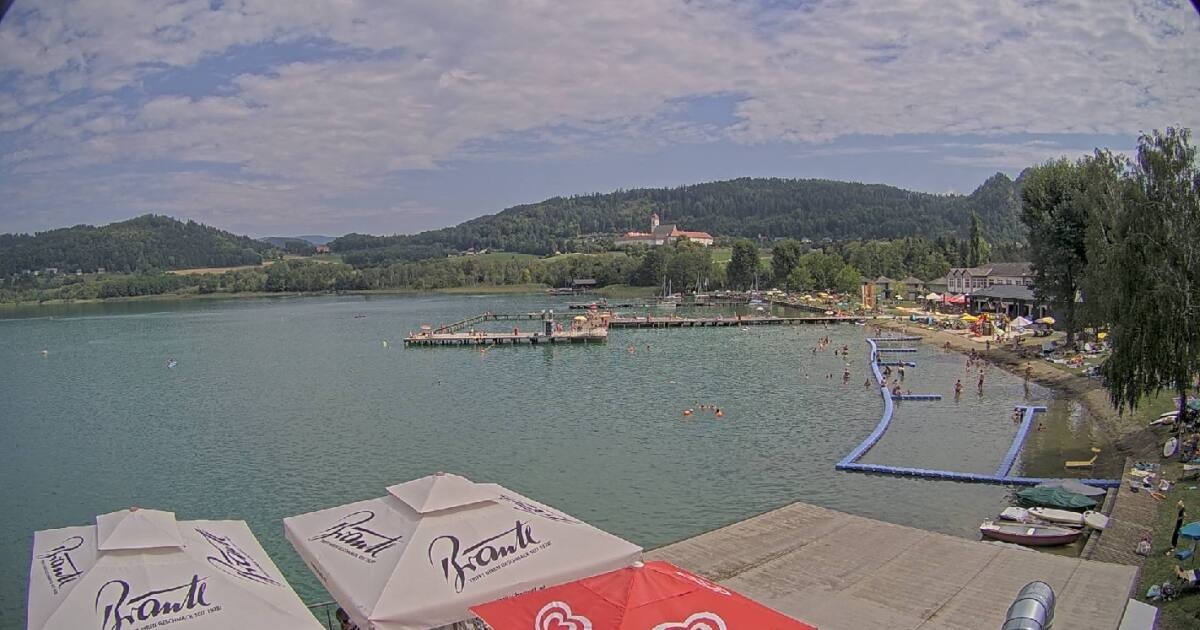 Archiv Foto Webcam Längsee in Kärnten