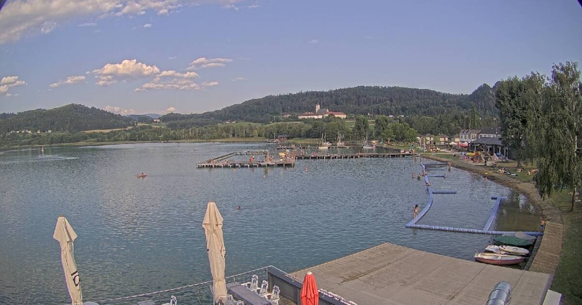 Archiv Foto Webcam Längsee in Kärnten