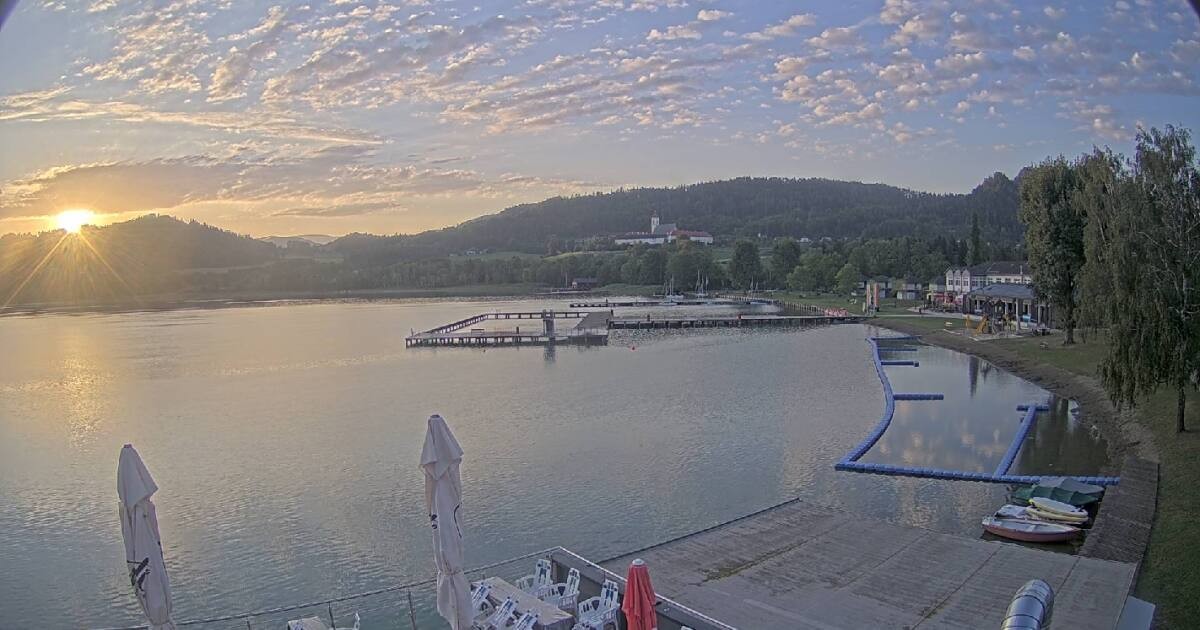 Archiv Foto Webcam Längsee in Kärnten
