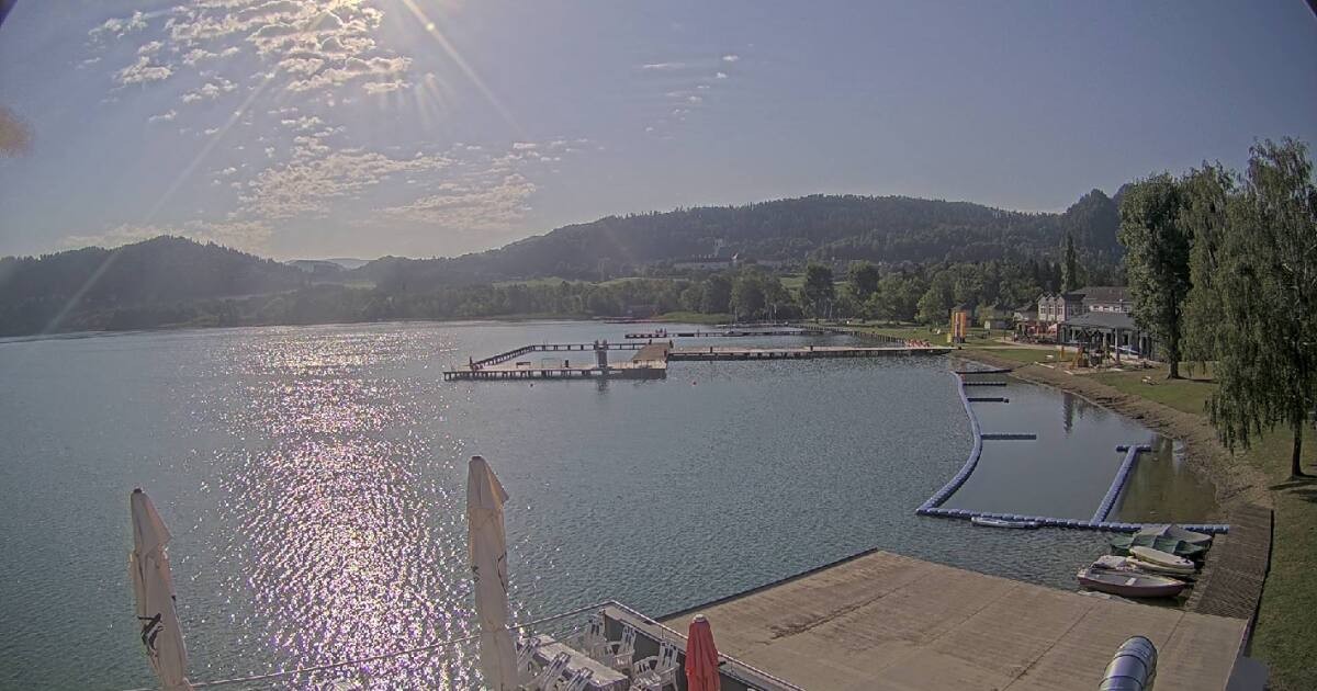 Archiv Foto Webcam Längsee in Kärnten