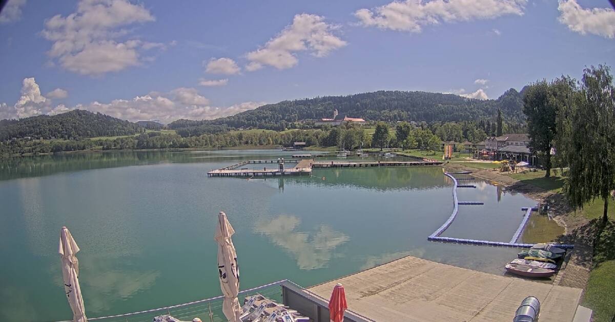 Archiv Foto Webcam Längsee in Kärnten