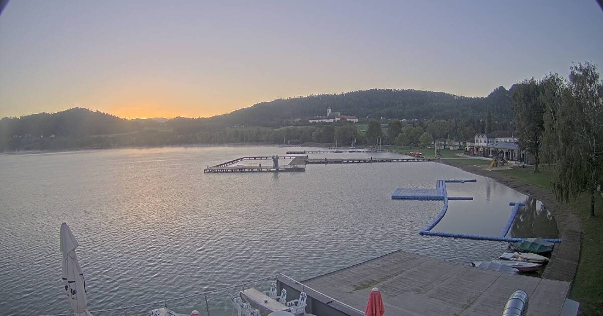Archiv Foto Webcam Längsee in Kärnten