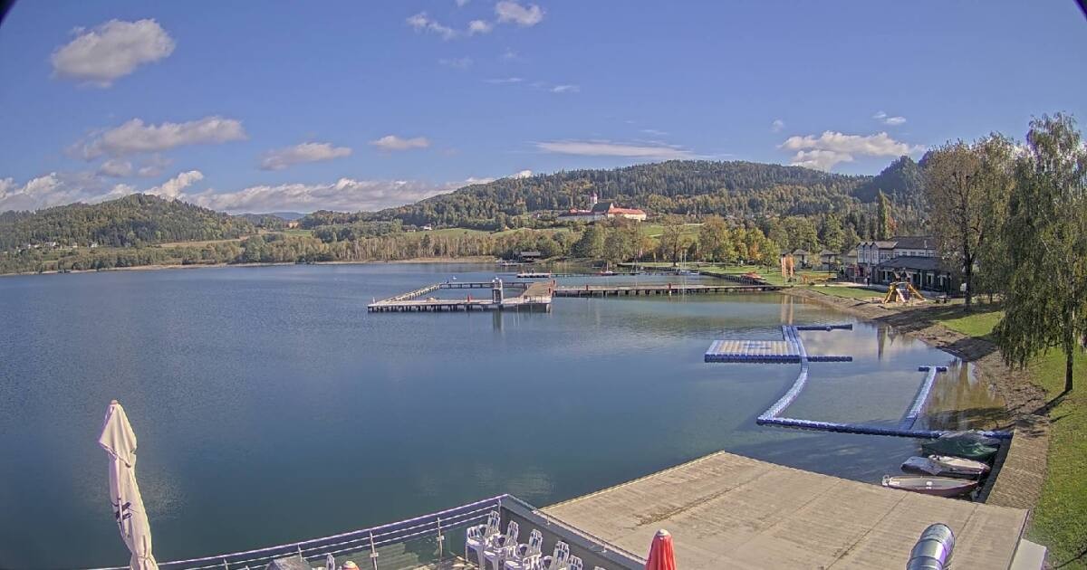 Archiv Foto Webcam Längsee in Kärnten