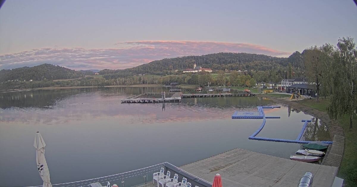 Archiv Foto Webcam Längsee in Kärnten