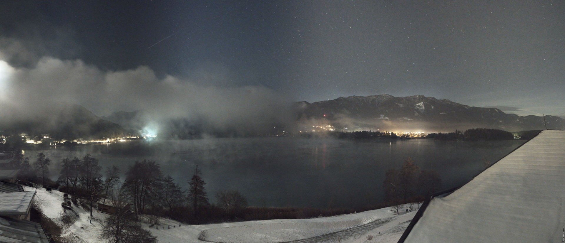 Archiv Foto Webcam Faaker See, Blickrichtung Süden