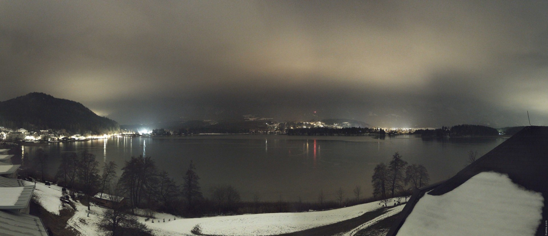 Archiv Foto Webcam Faaker See, Blickrichtung Süden