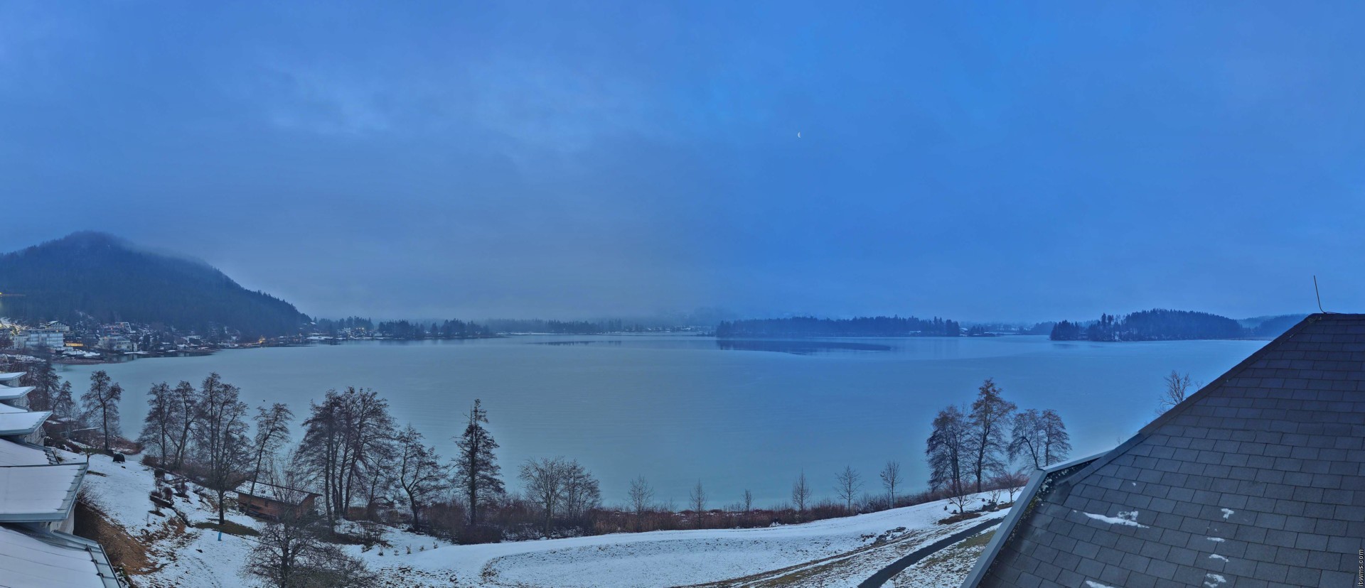 Archiv Foto Webcam Faaker See, Blickrichtung Süden