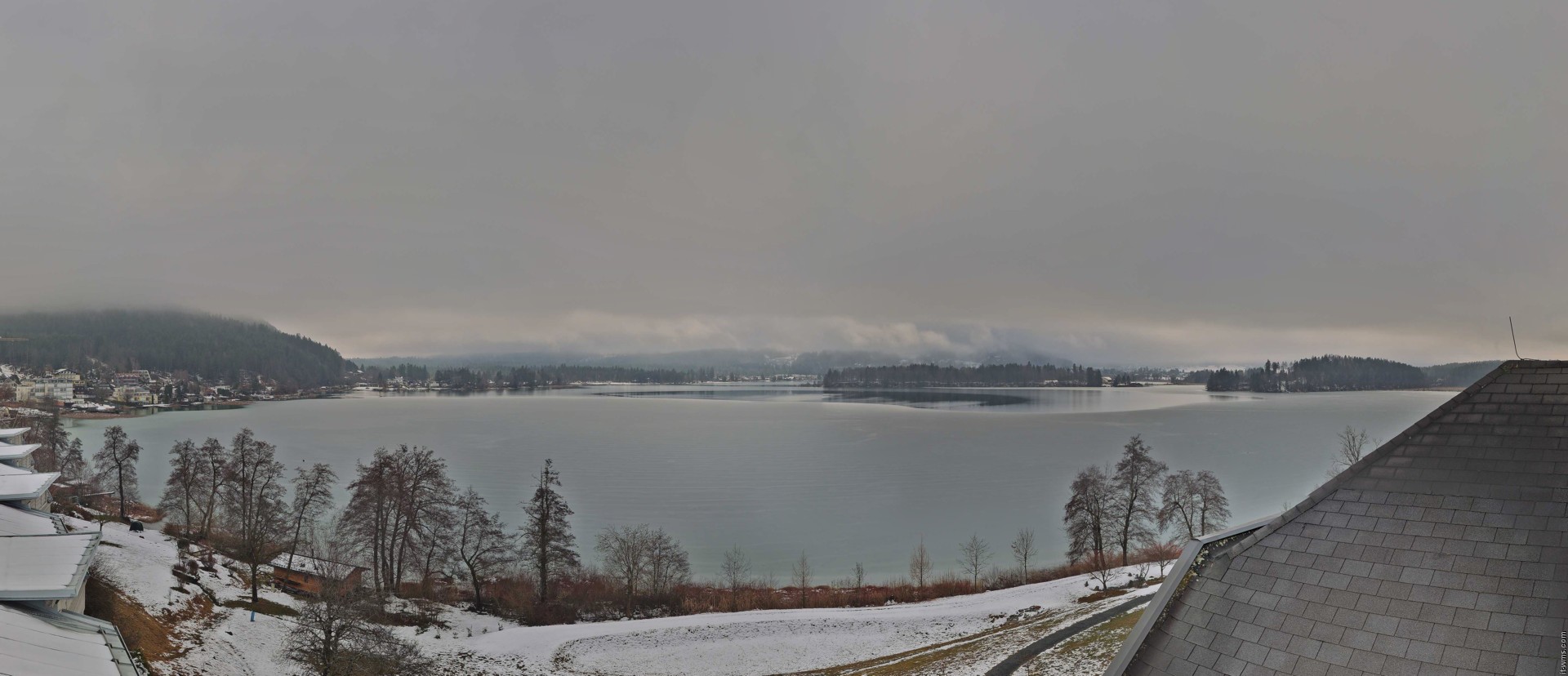 Archiv Foto Webcam Faaker See, Blickrichtung Süden