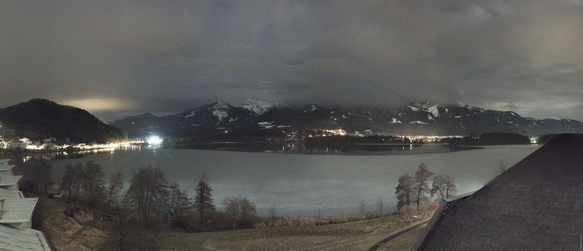 Archiv Foto Webcam Faaker See, Blickrichtung Süden