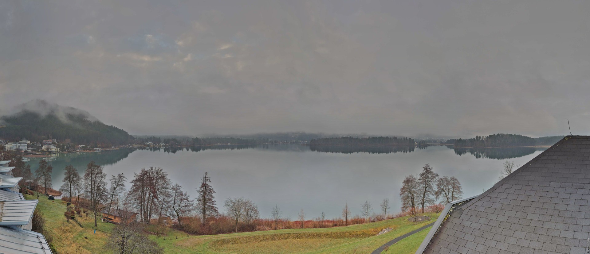 Archiv Foto Webcam Faaker See, Blickrichtung Süden