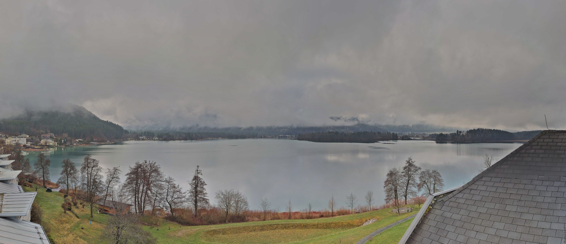 Archiv Foto Webcam Faaker See, Blickrichtung Süden