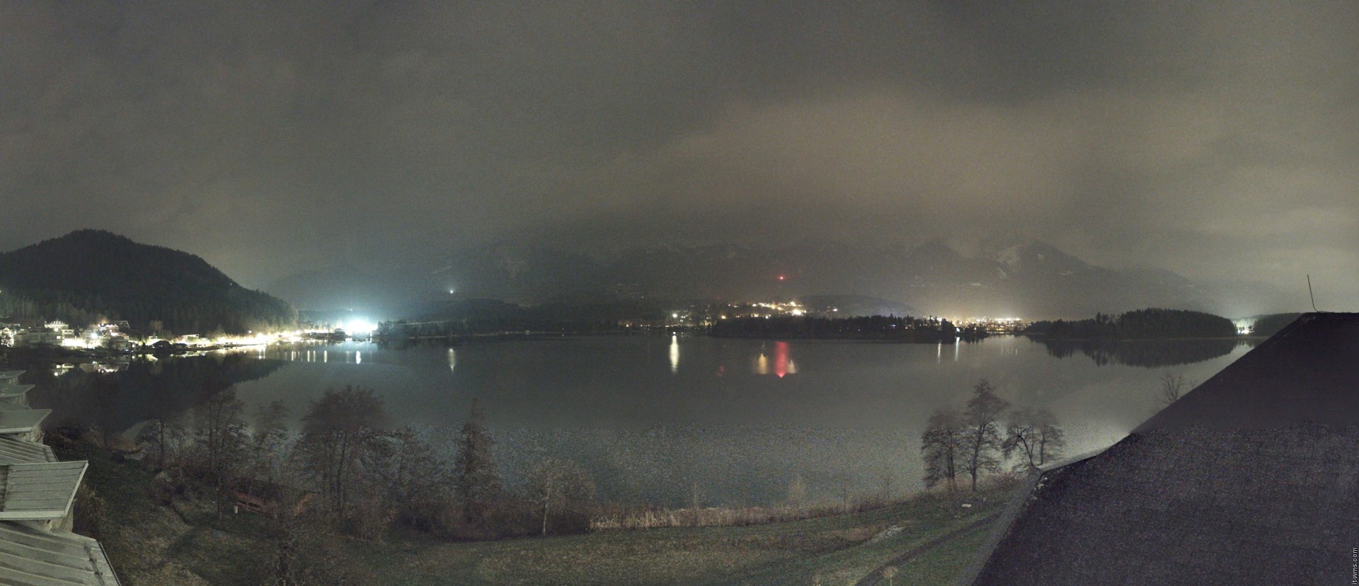 Archiv Foto Webcam Faaker See, Blickrichtung Süden