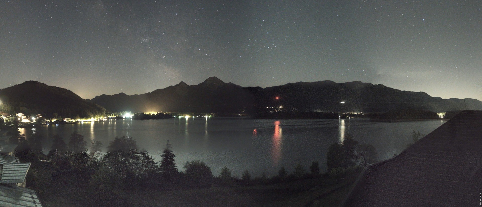 Archiv Foto Webcam Faaker See, Blickrichtung Süden
