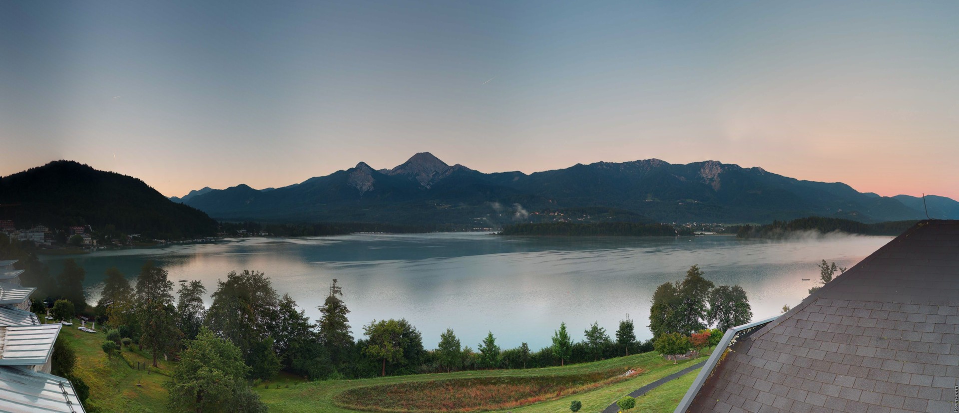 Archiv Foto Webcam Faaker See, Blickrichtung Süden