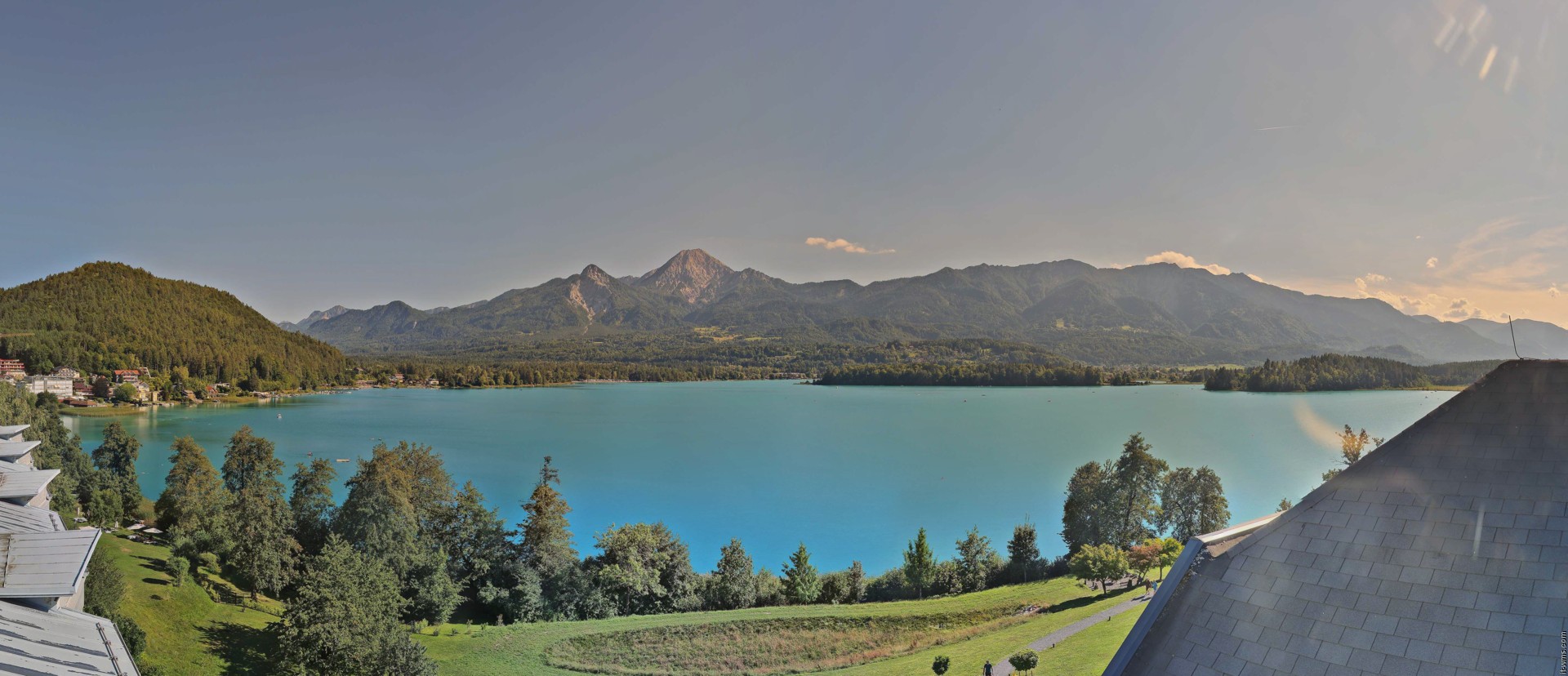 Archiv Foto Webcam Faaker See, Blickrichtung Süden