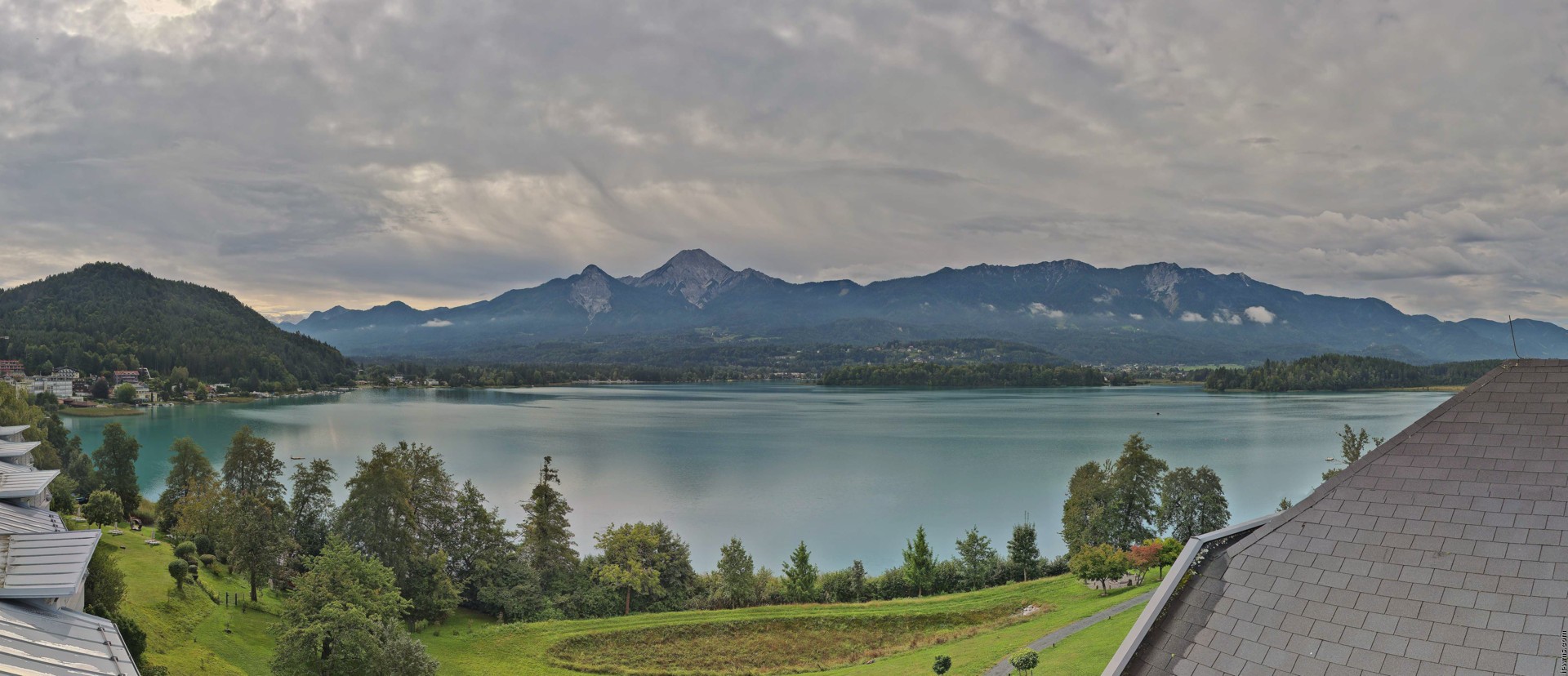 Archiv Foto Webcam Faaker See, Blickrichtung Süden