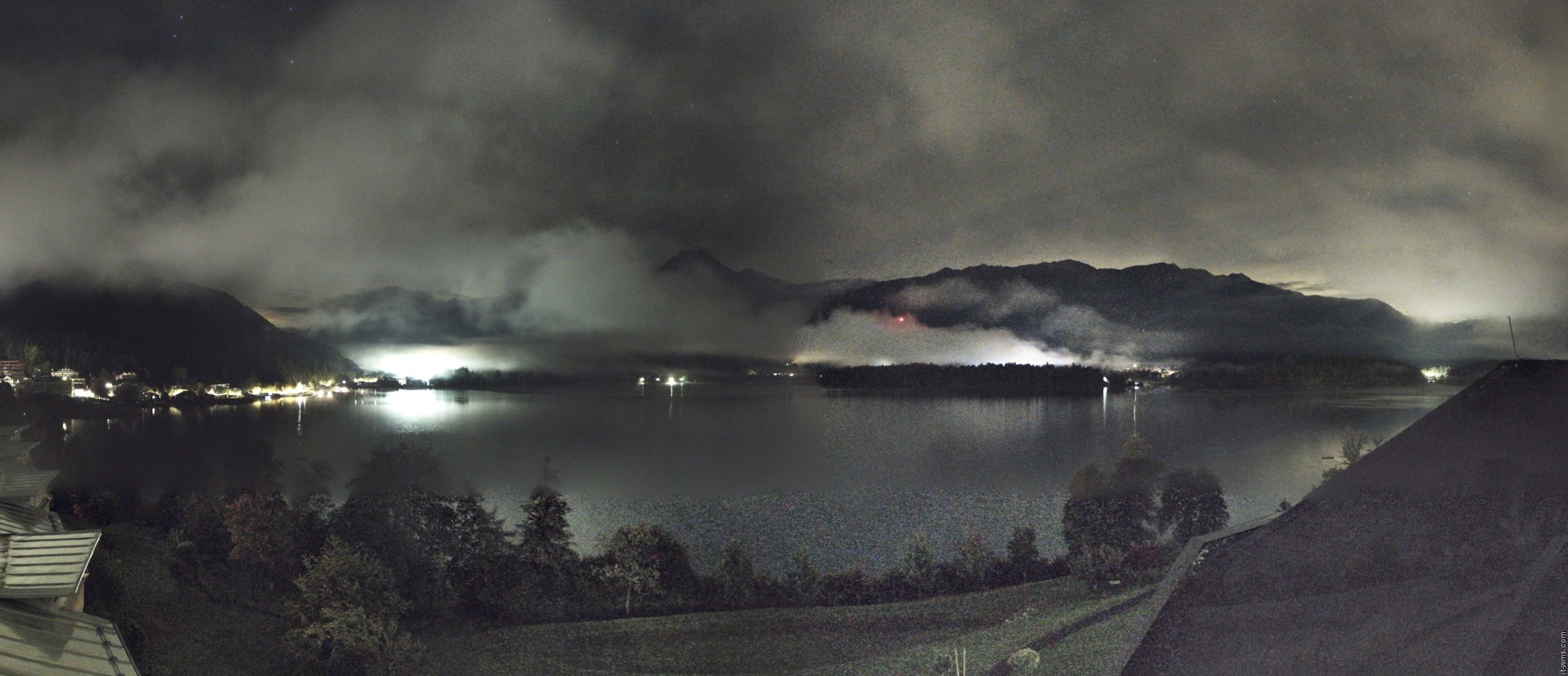 Archived image Webcam Faaker See lake, view direction south