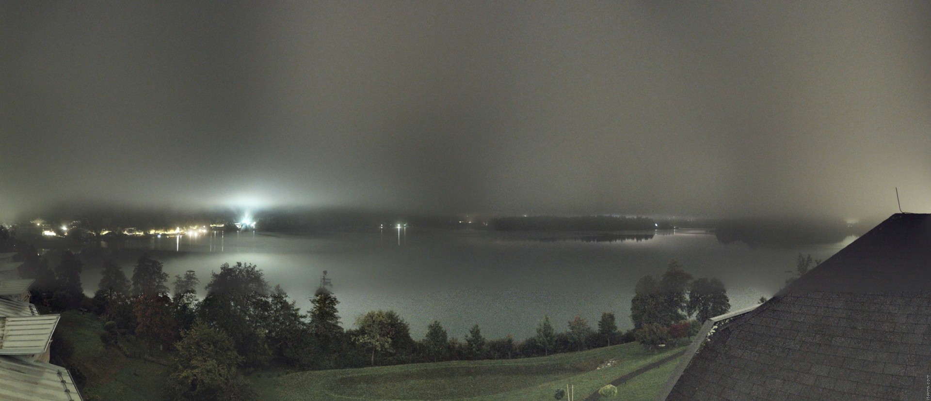 Archived image Webcam Faaker See lake, view direction south