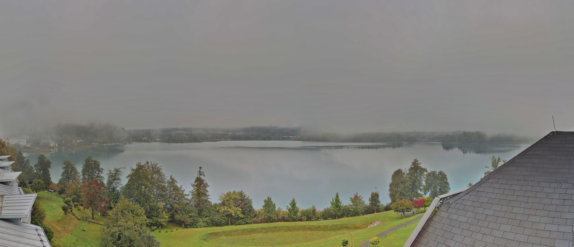 Archived image Webcam Faaker See lake, view direction south