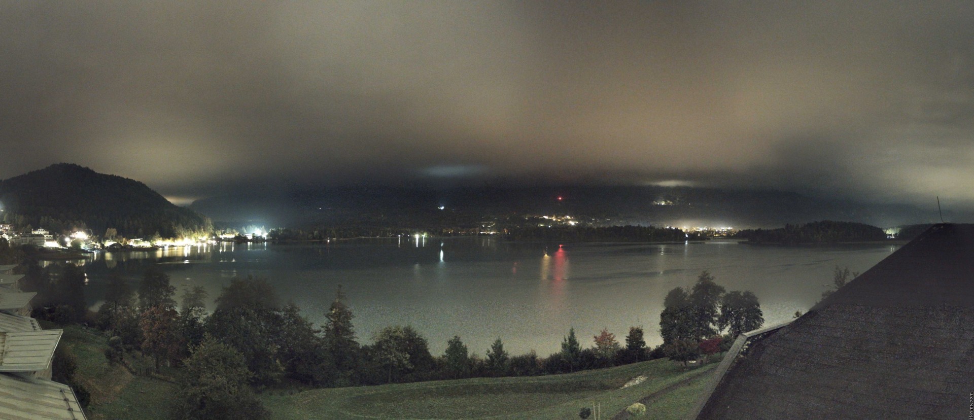 Archiv Foto Webcam Faaker See, Blickrichtung Süden