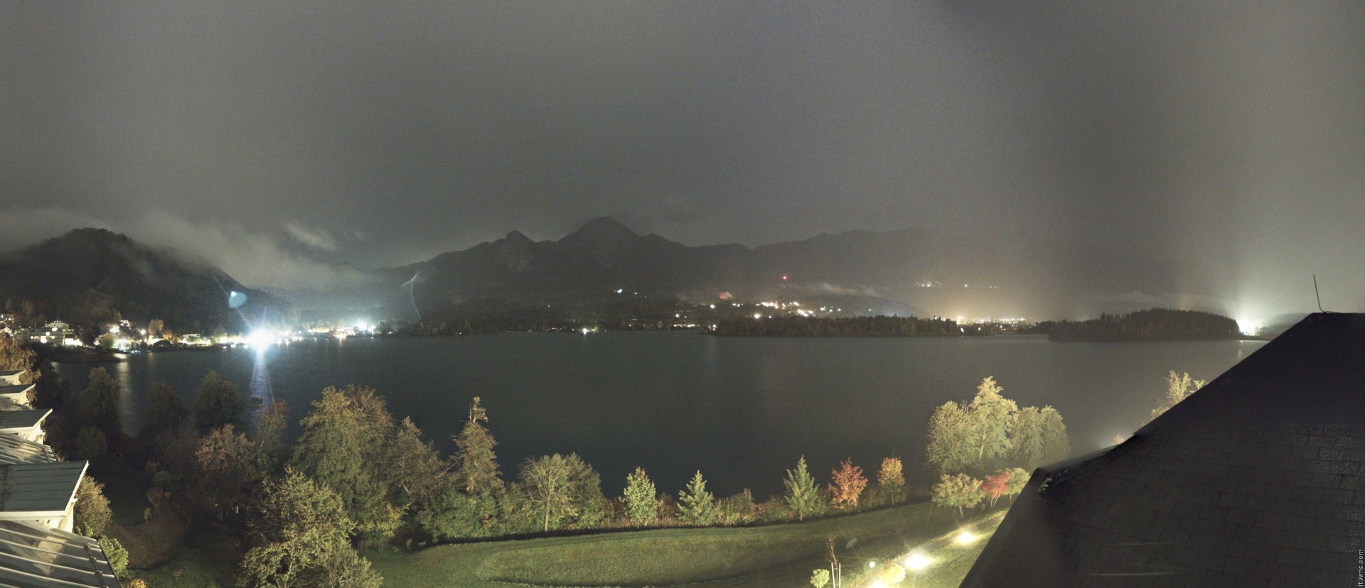 Archiv Foto Webcam Faaker See, Blickrichtung Süden