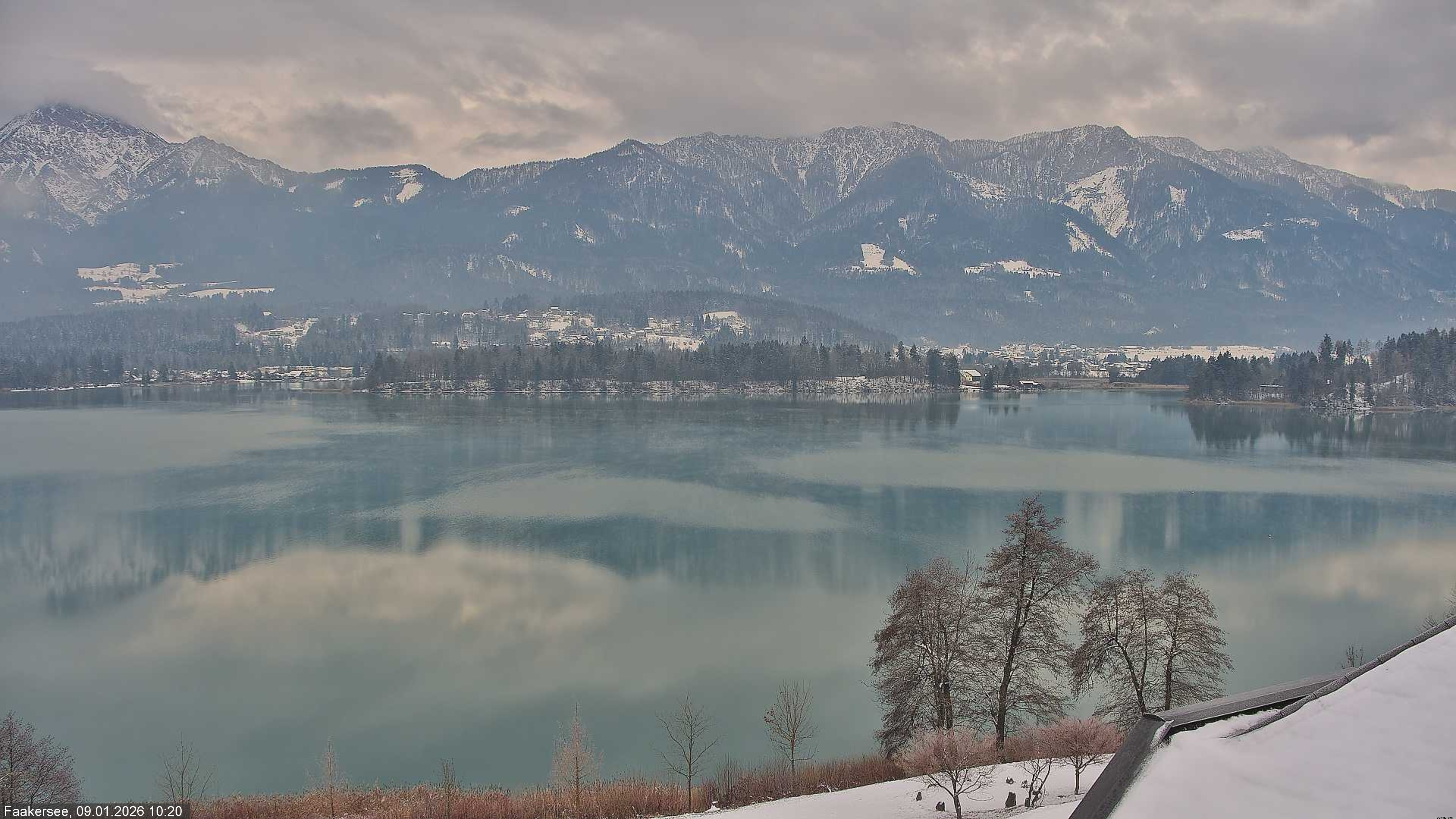 Archiv Foto Webcam Faaker See