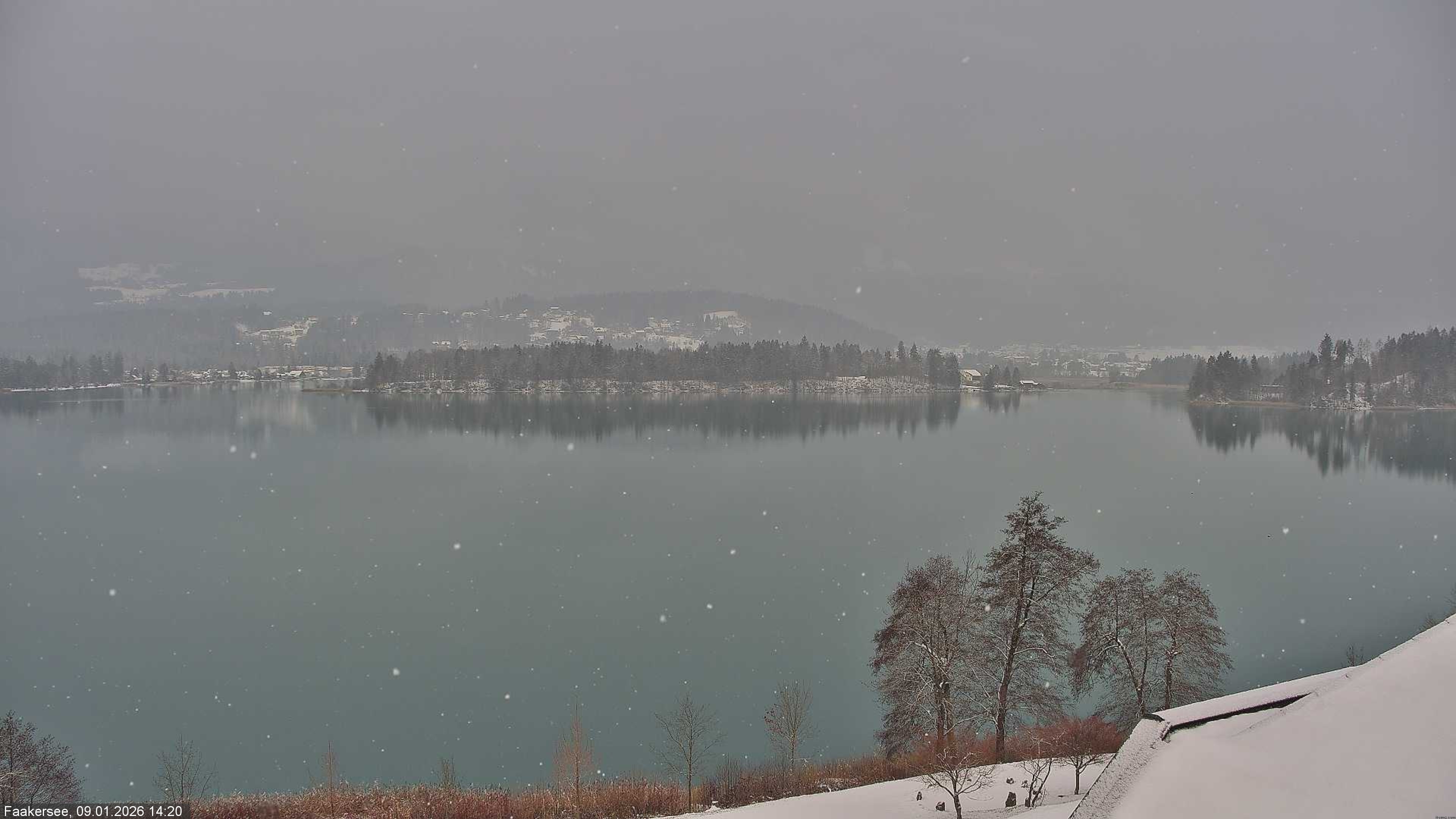 Archiv Foto Webcam Faaker See